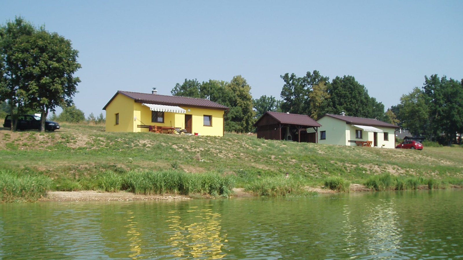 Rybářské chaty Skalka